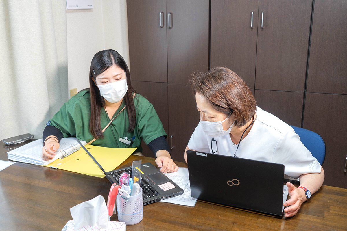 「訪問診療」歯科医師の1日の流れのイメージ画像