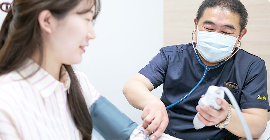 安心・安全な診療へ
のイメージ写真