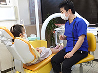 「外来診療」歯科医師の1日の流れのイメージ画像