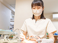 「外来診療」歯科衛生士の1日の流れのイメージ画像