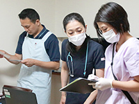 「訪問診療」看護師の1日の流れのイメージ