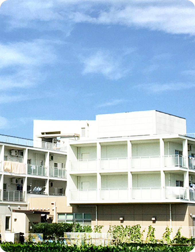 介護施設健診有料＆特養老人ホームサービス付き高齢者向け住宅のイメージ画像