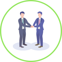 健診の実施計画のご共有
のイメージ画像 学校・企業・施設向け健康診断実施までの3ステップ