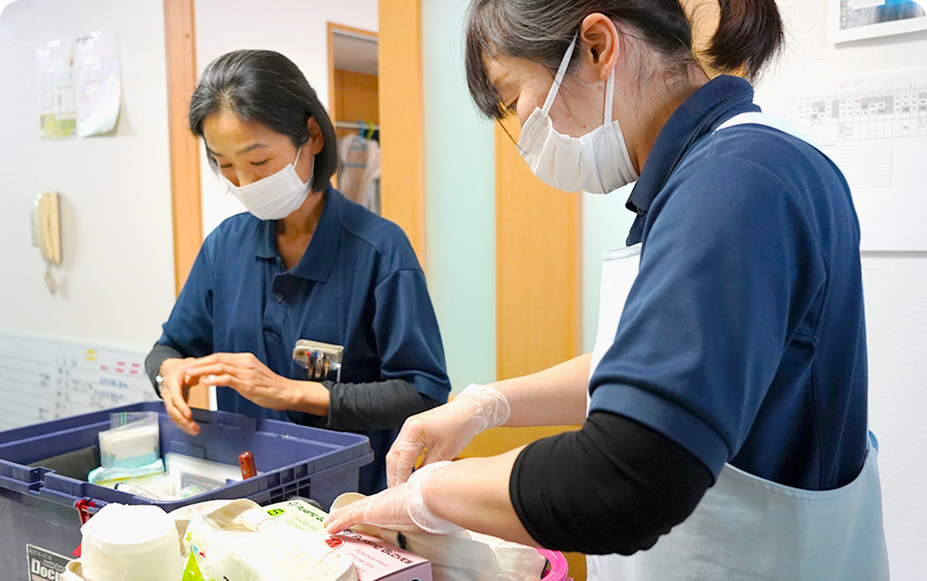 複数の専門スタッフが対応のイメージ画像