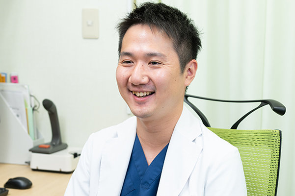 粟田ドクターのインタビュー