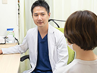 「外来診療」内科医師の1日の流れのイメージ画像